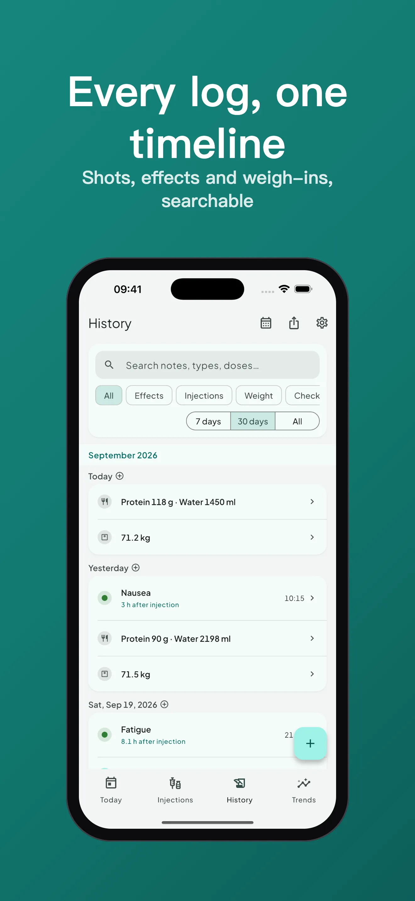DoseLog screenshot 3